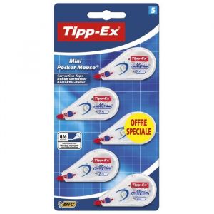 Tipp-Ex®  - Rubans correcteur  Tipp-Ex® Mini Pocket Mouse® x 5