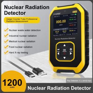 compteur Geiger Portable LCD Digital Geiger Counter d&eacute;tecteur de rayonnement nucl&eacute;aire dosim&egrave;tre b&ecirc;ta gamma testeur