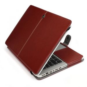 Coque Etui de Protection - FRANCIS-R - Old MacBook Pro 13 pouces - PU Cuir - Durable - Marron