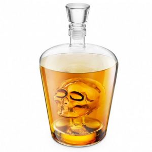 Décanteur à whisky - Balvi - Poison - 1 litre - Verre - Tête de mort