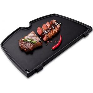 plaque de plancha pour Weber gasgrill Q100 q1200 q1400 electrique q1000 q1400 32CM grille plancha pour Weber Q100 Q1000 Serie Q120