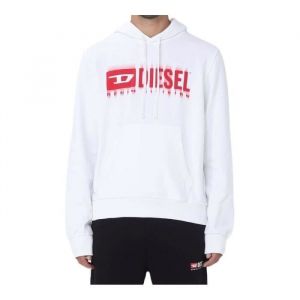 Sweat &agrave; Capuche Diesel -  S-ginn-hood-l5 - Blanc - M - Homme