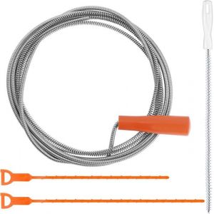 Furet Deboucheur Canalisation 5M*6Mm Furet Deboucheur Evier Professionnel Furet Déboucheur Avec Manivelle Spirale Di Pulizia Dei