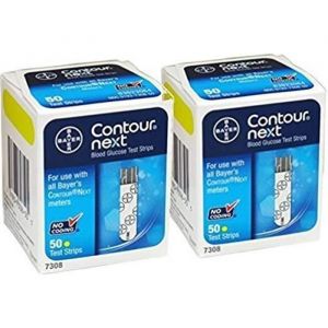 LECTEUR DE GLYCEMIE Bayer Contour Ensuite, 100 bandes par Contour-Next