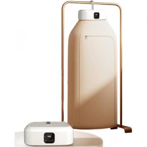 Sèche-linge électrique à séchage rapide sèche-linge chauffant pliable avec housse mini-séchoirs portables à pompe à chaleur