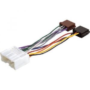 Faisceau autoradio ISO - Nissan - Universel - Couleur Noir - Compatible Voiture
