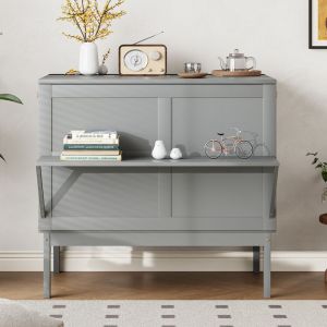 Structure de lit 2&egrave;me g&eacute;n&eacute;ration &eacute;paissie et accueillante couleur 90x200 cm armoire lit lit mural avec cadre &agrave; lattes lit pliant