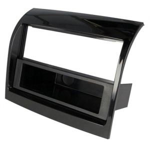 Facade autoradio - CITROEN - Jumper - 2DIN - Noir laque - Compatible Fiat Ducato et Peugeot Boxer