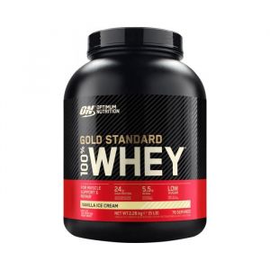 Complément alimentaire (Protéine) - Gold whey standard 2270kg - Optimum Nutrition - Glace vanille