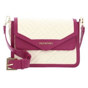 VALENTINO Sac &agrave; &eacute;paule bandouli&egrave;re beige baie pour femme - Licor Satchel Natur / Fuxia 163540
