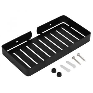 HURRISE &Eacute;tag&egrave;re Support de Savon Porte-savon Support de Savon Mural en Acier Inoxydable pour Cuisine Salle de Bain (Noir)