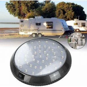 Lampe dIntrieur RV Plafonnier LED 12V clairage de Caravane avec Interrupteur ONOFF Spot de Lecture 46 couleurs multiples LARGEIGHT