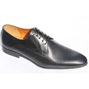 Chaussure Richelieu Homme en Cuir Noir - Belym