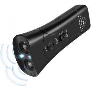 Anti Aboiement Chien Ultrason Anti Aboiement Appareil Ultrasons Chiens Anti-aboiement pour Chiens avec LED COLLIER ANTI-ABOIEMENT