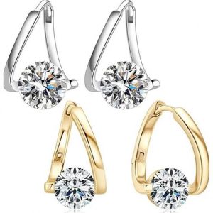 Boucles d’oreilles en germanium de magnétothérapie lymphatique  boucles d’oreilles en germanium de magnétothérapie