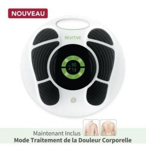Stimulateur circulatoire - Revitive - MedicPlus - Batterie rechargeable - 2 électrodes - IsoRocker 20°
