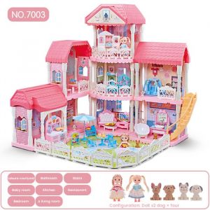 Ch&acirc;teau de Princesse - Maison de Poup&eacute;e - R&ecirc;ve de Princesse et Cr&eacute;ativit&eacute; sans Limites  - Jouet fille cadeaux enfant