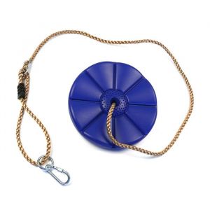 Balan&ccedil;oire Disque en Plastique Si&egrave;ge de balan&ccedil;oire Enfant de Jardin Balan&ccedil;oire Plaque de Suspension avec Corde Balan&ccedil;oire &agrave; Disque