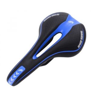 Selle de Vélo Gel Confortable Creusant pour VTT Bicyclette Cyclisme TIGE DE SELLE - SWAREY - Bleu