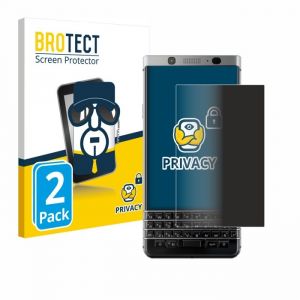 2 Pi&egrave;ces Protection Anti-Espion BROTECT pour BlackBerry Keyone &ndash; Privacy Film &Eacute;cran de Confidentialit&eacute; Filtre de lumi&egrave;re bleue