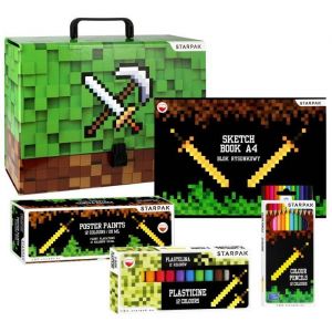 Pixel Game Set de fournitures scolaires fournitures dart pour gar&ccedil;on