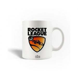 Mug - Rocket League - C&eacute;ramique - 30cl - Blanc - Compatible lave-vaisselle