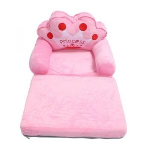 OMABETA canap&eacute; pour b&eacute;b&eacute; Chaise pour tout-petits filles enfants mignon princesse diad&egrave;me d&eacute;pliable meuble sofa 40% r&eacute;duction de 20