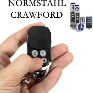 Normstahl CRAWFORD RCU433-2EA433 2KS4KSRCU433-4N002800 Télécommande de porte de garage 433.92MHz Rolling Code