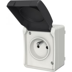 Prise 2P+T - GAO - Aquatop - IP54 étanche résistant eau/poussière