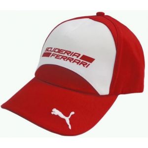 Casquette - Ferrari - Official Product - Visière flexible - Logos brodés - Tissu 67% polyester