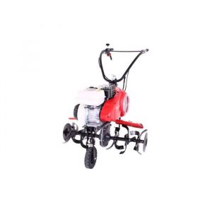 Motobineuse transformable quatro junior - GENERIQUE - HONDA GP200 - 6 fraises hélicoïdales - Guidon réglable