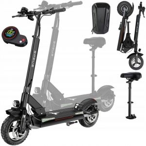 ENGWE Y600S - Trottinette &eacute;lectrique Pliante - Moteur 830W - Batterie 48V 182Ah - Autonomie 70km - Max 45 km/h - 10 Pneus - Gris