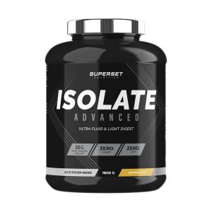 Whey Isolate - Superset Nutrition - ZERO ISOLATE ADVANCED (18kg) - Saveur Banana Split
