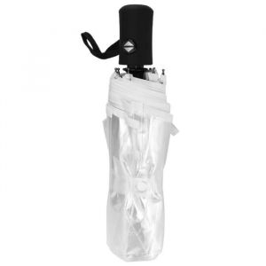 Parapluie - Transparent - Pliant - Ouverture Automatique - Léger - Design Compact