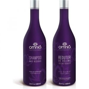 Traitement capillaire - Omnia - K&eacute;ratine Classic - Sans Formol - Anti-frisottis - Tous types de cheveux