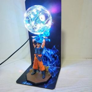 Lampe de table - Dragon Ball Z Force bombs Figurine lampe de chevet LED veilleuse Chambre d&eacute;coration &eacute;clairage Cadeau pour enfants