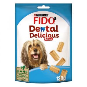 R&eacute;compense pour chien - FIDO - Dental Delicious Mini - Sachet de 130g