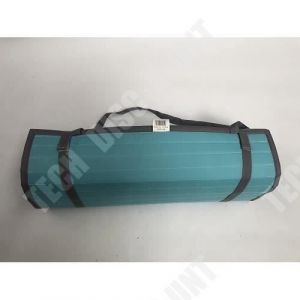 TD® Matelas de Plage Roulable Bleu - Confortable et Pratique - Natte Tapis de plage - Matelas Plage Enroulable Bleu - Avec Oreiller