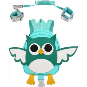 Harnais de S&eacute;curit&eacute; EnfantSac &agrave; Dos avec S&eacute;curit&eacute; Laisse 1.5 m Anti perdu poignet Ceinture pour b&eacute;b&eacute; R&ecirc;nes de s&eacute;curit&eacute; Laisse