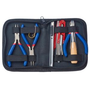 Kits D'Outils Pour DIY Bijoux, Avec Pinces, Ciseaux, Pince a Epiler, Anneau Et Autres Outils