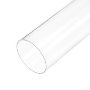 Tube rond en PMMA SOURCING MAP Transparent Tuyau Acrylique Rigide 36mm ID x 40mm OD x 305mm 2mm Mur Rond Tube Tuyaux