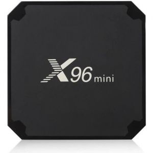 Lecteur multim&eacute;dia Android X96 Mini Smart TV Box 2 + 16 Go - ZEEKSON - Noir - 4K H.265 - WIFI sans fil
