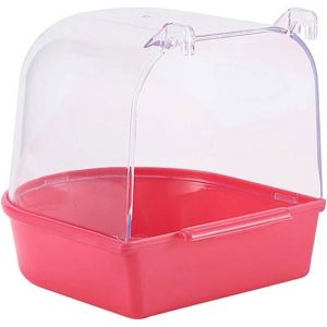 Baignoire pour perroquet cage &agrave; perroquet cage &agrave; oiseaux baignoire pour animaux de compagnie accessoires pour cage &agrave; oiseaux r
