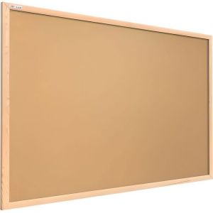 ALLboards Tableau en Liège avec Cadre en Bois 90x60cm Tableau dAffichage Liège