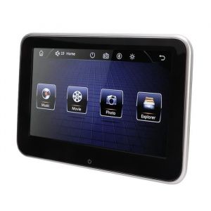 Dilwe Lecteur dappui-t&ecirc;te Ecran dappuie-t&ecirc;te TV pour voiture &eacute;cran tactile IPS 8 pouces lecteur MP3 MP4 auto cd-dvd-blu-ray