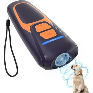 Anti Aboiement Chien Ultrason Puissant-Appareil De Dissuasion À Ultrasons Pour Chien-Portée De 15 M-Dispositif Anti-Aboiement À Ul