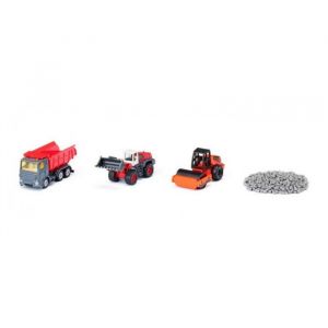 Coffret Construction - V&eacute;hicules de chantier et tracteurs SIKU 6329 - Multicolore - A partir de 3 ans - Mixte