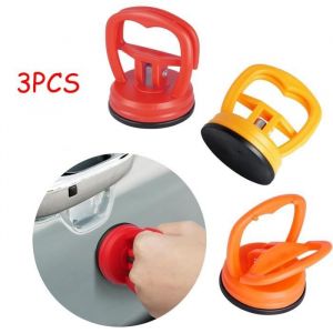 Ventouse Carrosserie - Haute Qualit&eacute; - R&eacute;paration de Bosses - 3 Pi&egrave;ces - Ergonomique - Forte Aspiration