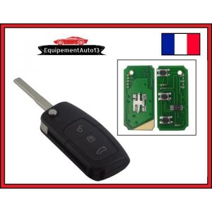 cl&eacute; t&eacute;l&eacute;commande vierge pour FORD CMAX SMAX FOCUS MONDEO GALAXY FIESTA