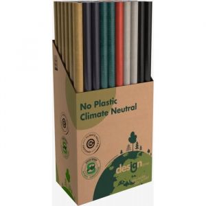 Papier cadeaux - FOMAX - Kraft naturel - 5 modèles aléatoires - Couleur marron - Mixte